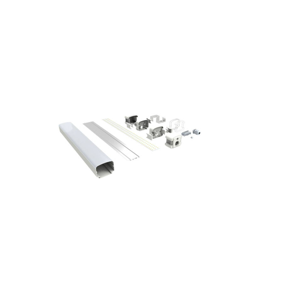 4'&8' AeroSeal LED Vapor Tight Fixture - Image 3